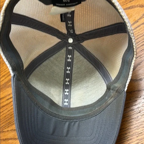 Under Armour White and Gray Mesh Hat - Picture 7 of 8
